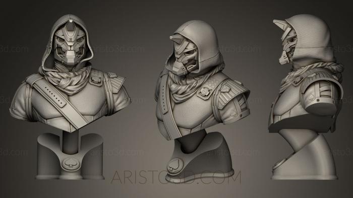 Busts of heroes and monsters (BUSTH_0064) 3D model for CNC machine